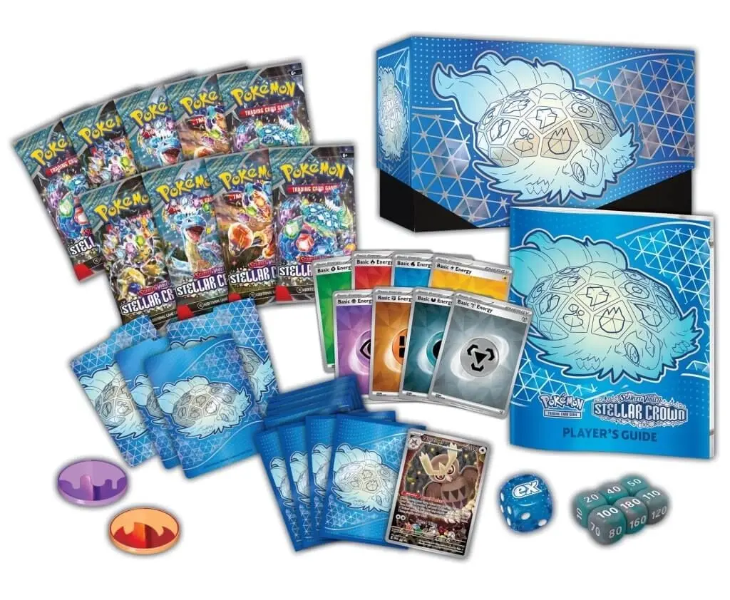 Pokemon TCG Scarlet & Violet Stellar Crown Elite Trainer Box