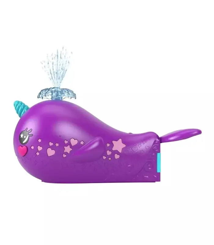 Polly Pocket Sparkle Cove Adventure Narwhal Adventurer Boat