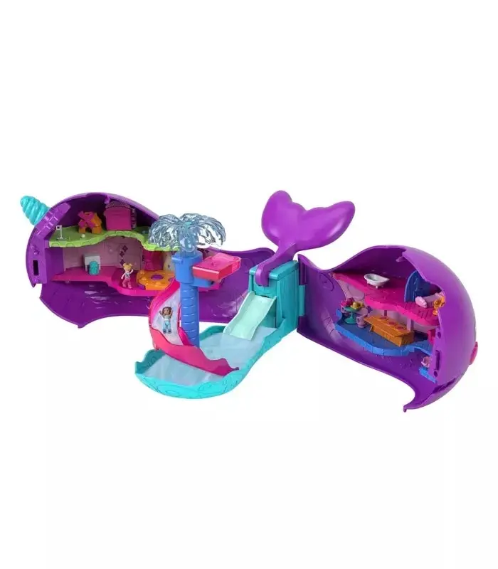 Polly Pocket Sparkle Cove Adventure Narwhal Adventurer Boat