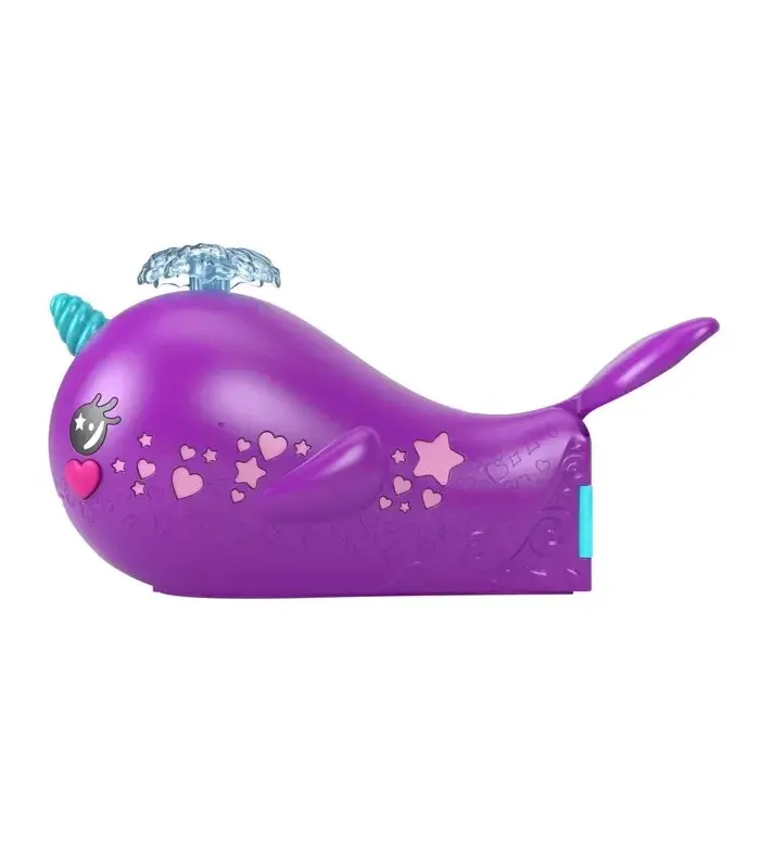 Polly Pocket Sparkle Cove Adventure Narwhal Adventurer Boat