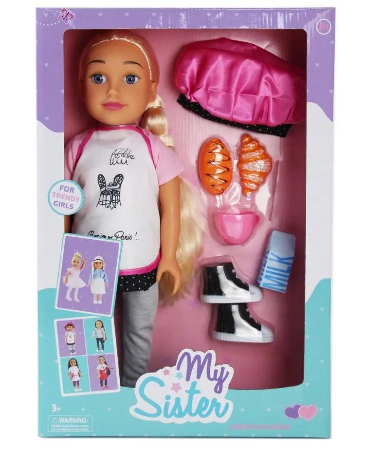 My Sister 18" Doll Chef Playset