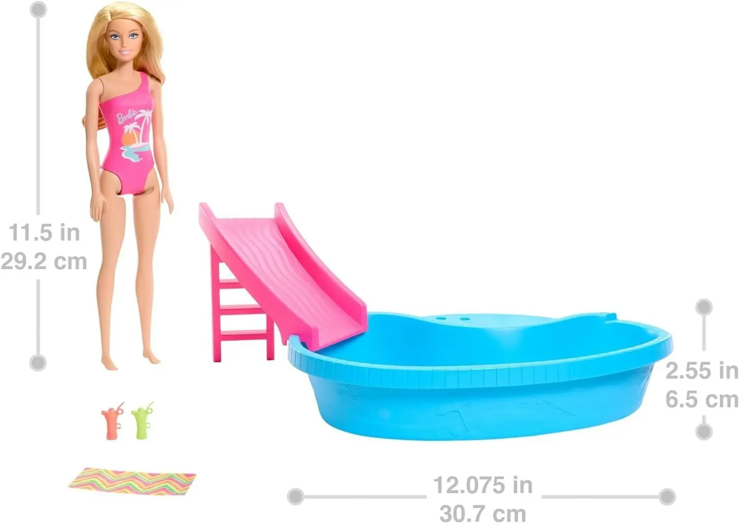 Barbie Doll and Pool Playset