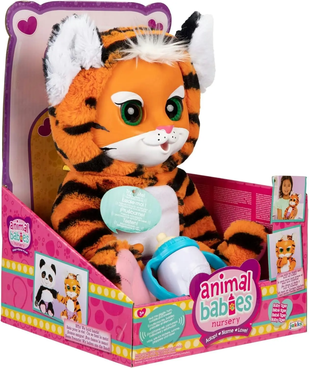 Baby Plush Tiger - Yours to Name & Love!