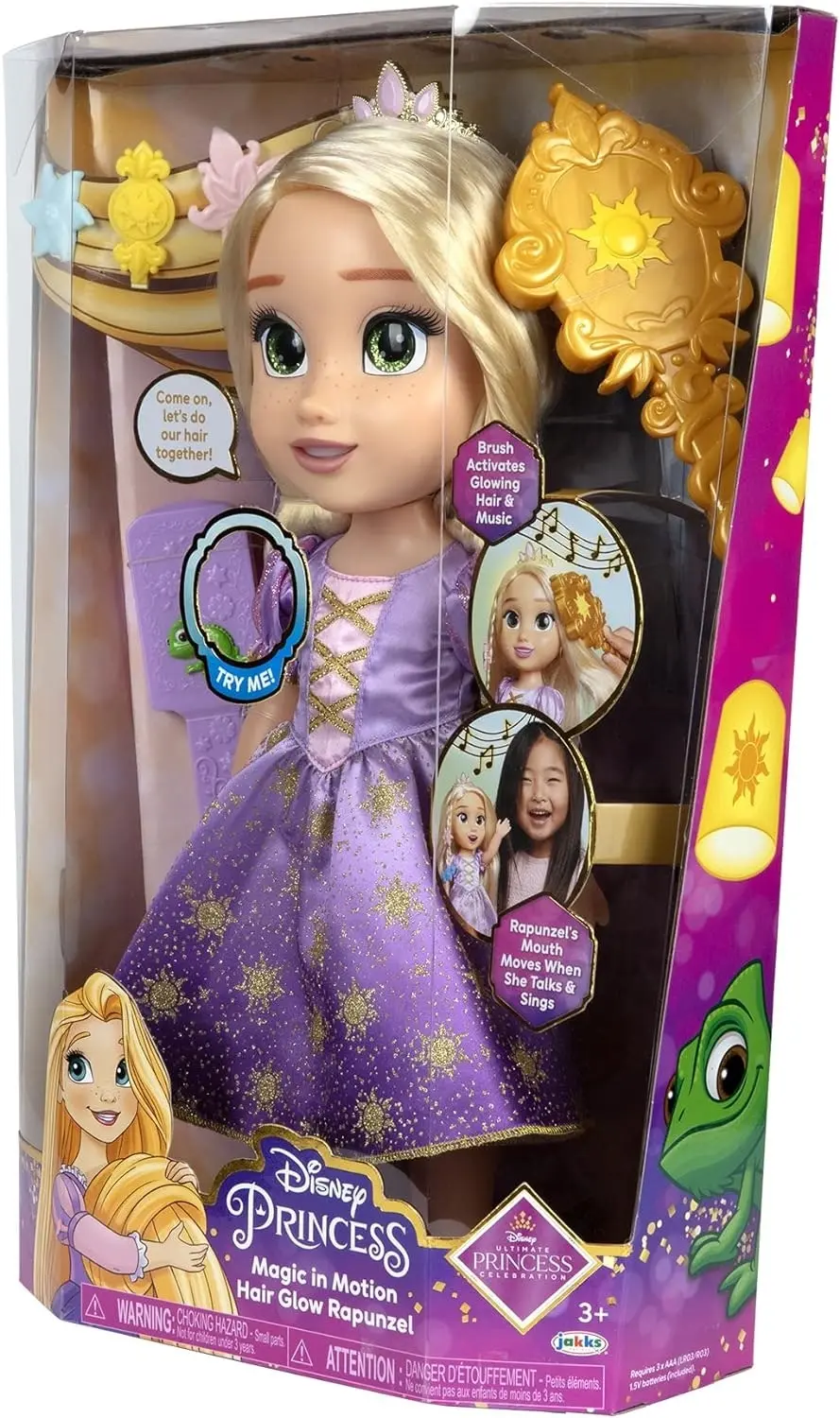 Disney Princess Rapunzel Singing Doll with Glowing Hair & Music