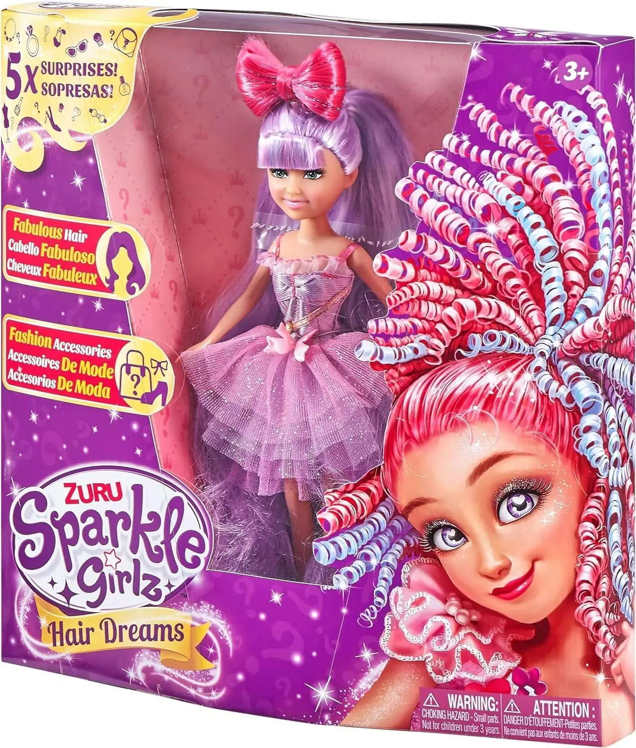 Sparkle Girlz Hair Dreams Rainbow Fairy 2024