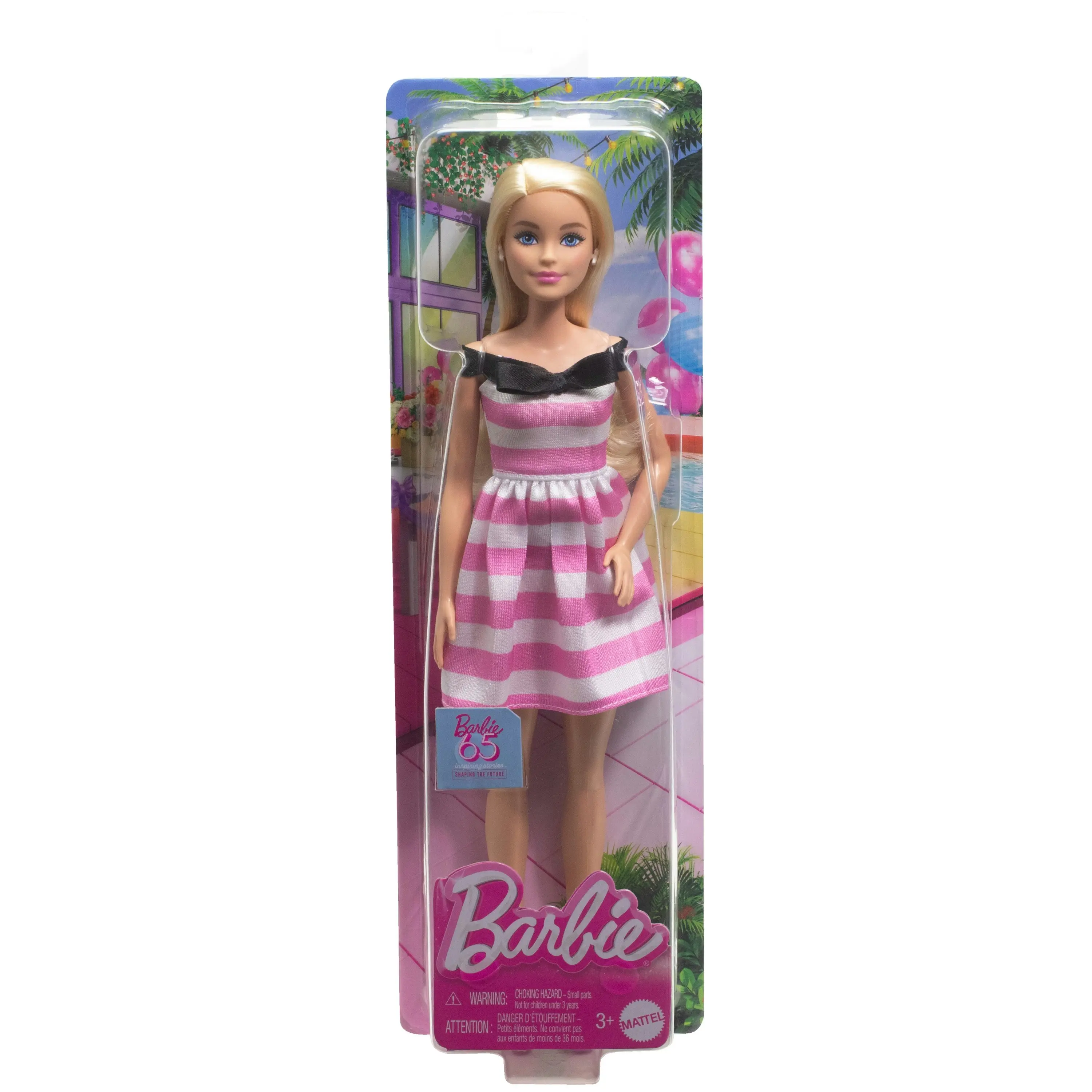 Barbie 65th Anniversary Blonde Hair Fashion Doll