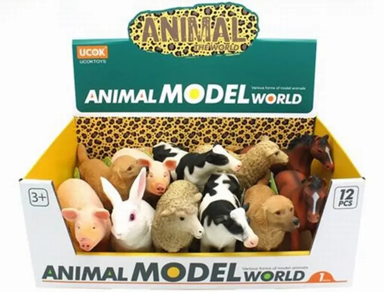 Medium Soft Farm Animals 8"