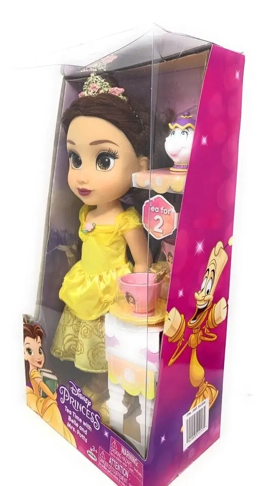 Disney Princess Doll Tea Time For Two with Belle and Mrs. Potts