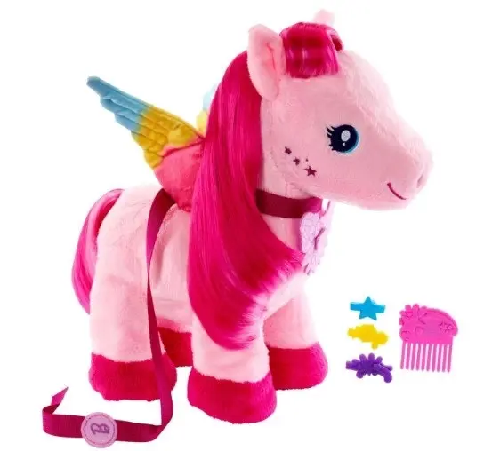 Barbie A Touch of Magic Walk & Flutter Pegasus Plush