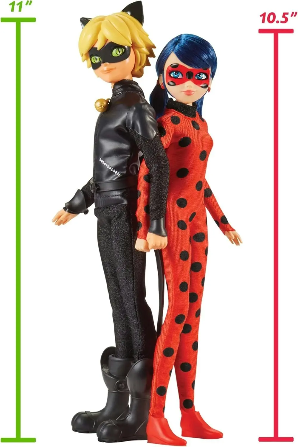 Playmates Toys Miraculous Ladybug 2-Pack Action Figures