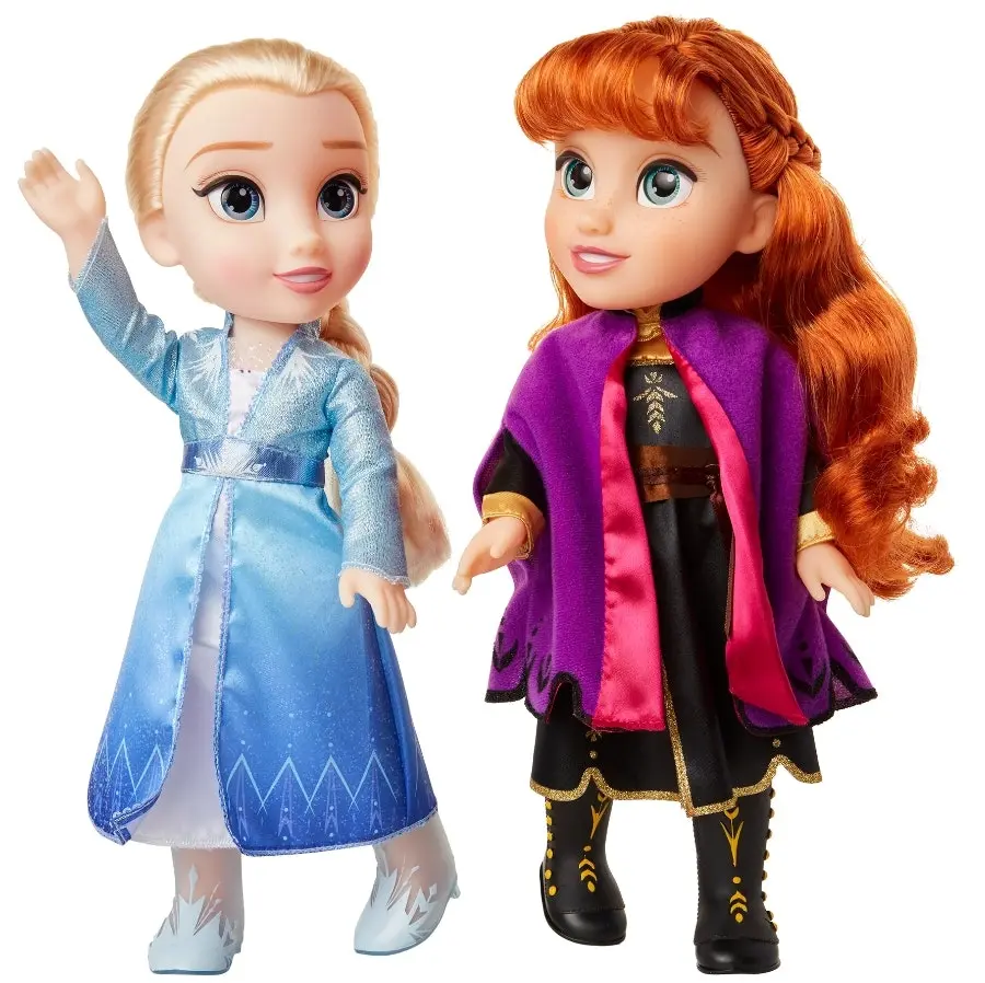 Disney Frozen 2 Anna and Elsa Doll 2-pack