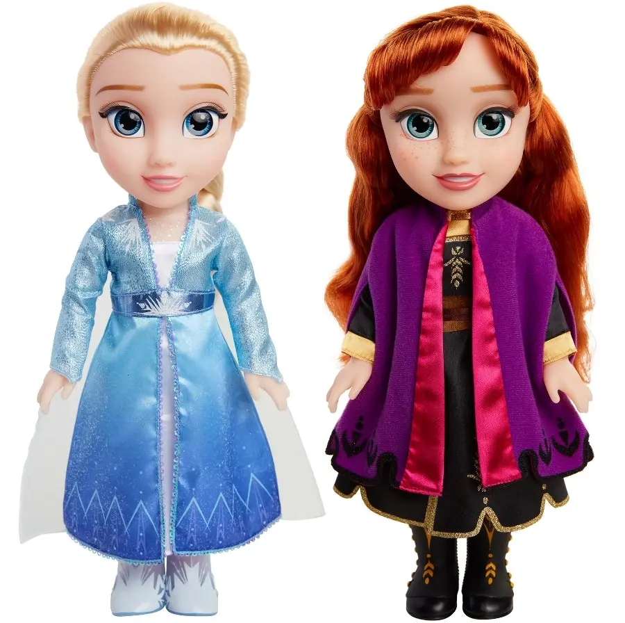 Disney Frozen 2 Anna and Elsa Doll 2-pack