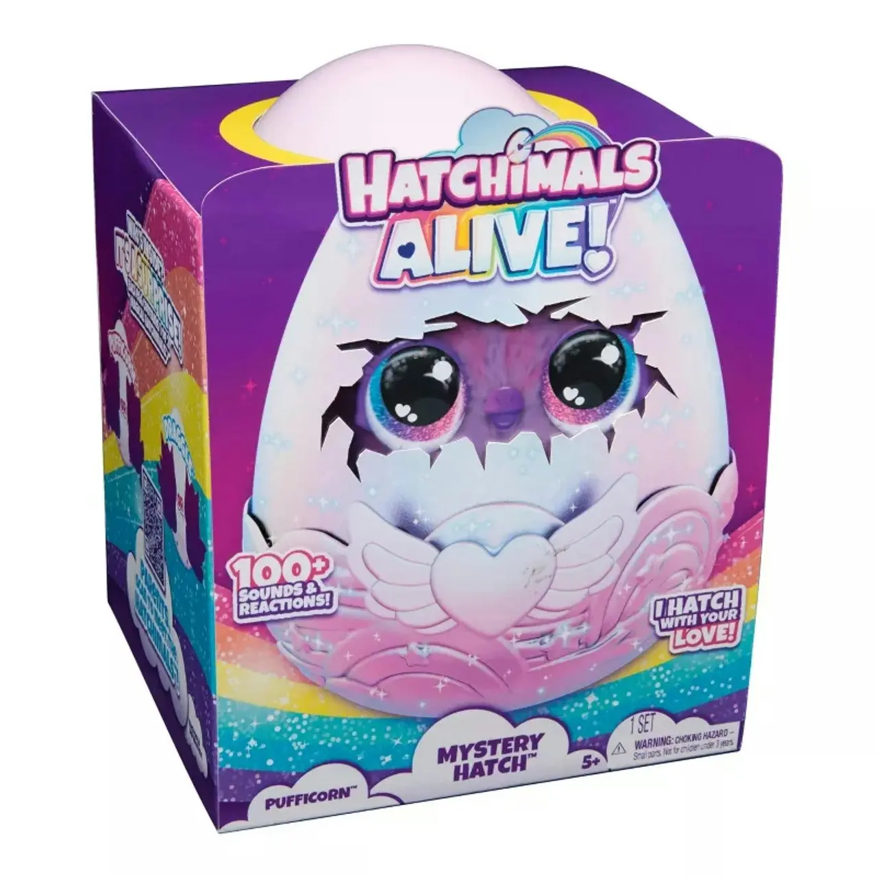 Hatchimals Alive Secret Hatch Pufficorn