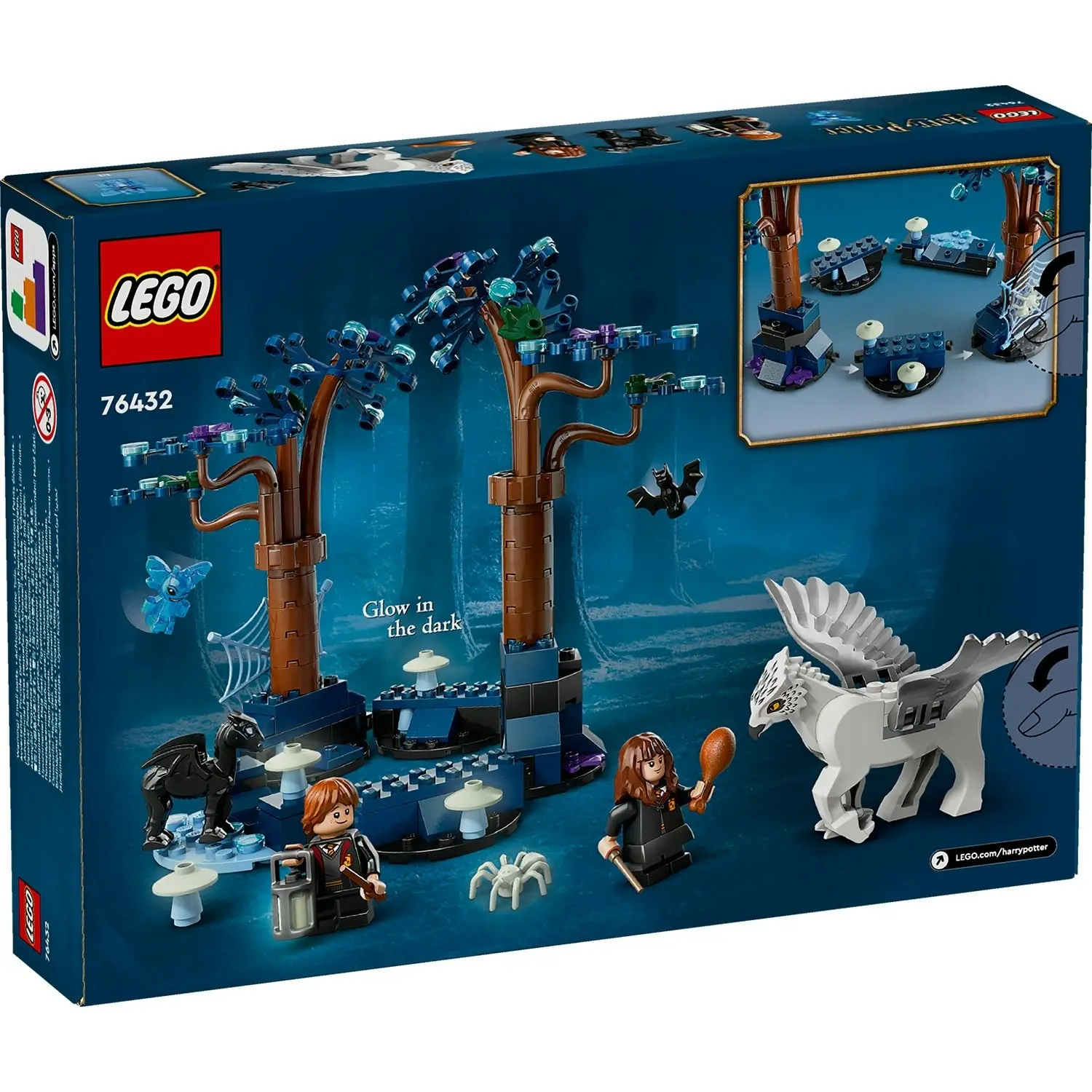 LEGO Forbidden Forrest Magical Creatures 76432