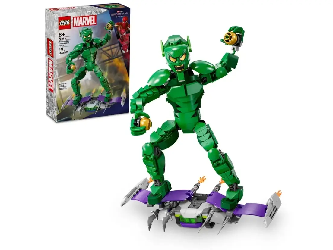 LEGO Marvel Green Goblin Construction Figure 76284