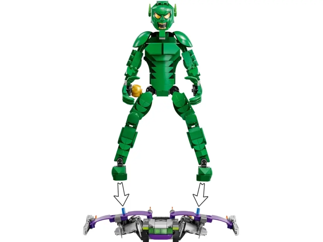 LEGO Marvel Green Goblin Construction Figure 76284