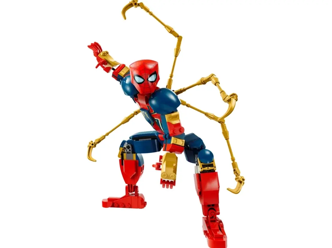 LEGO Marvel Iron Spider-Man Construction Figure 76298