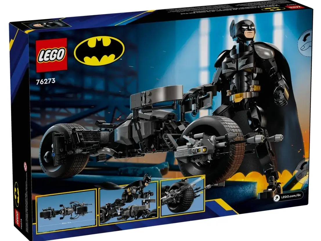 LEGO DC Batman Construction Figure and the Bat-Pod Bike 76273