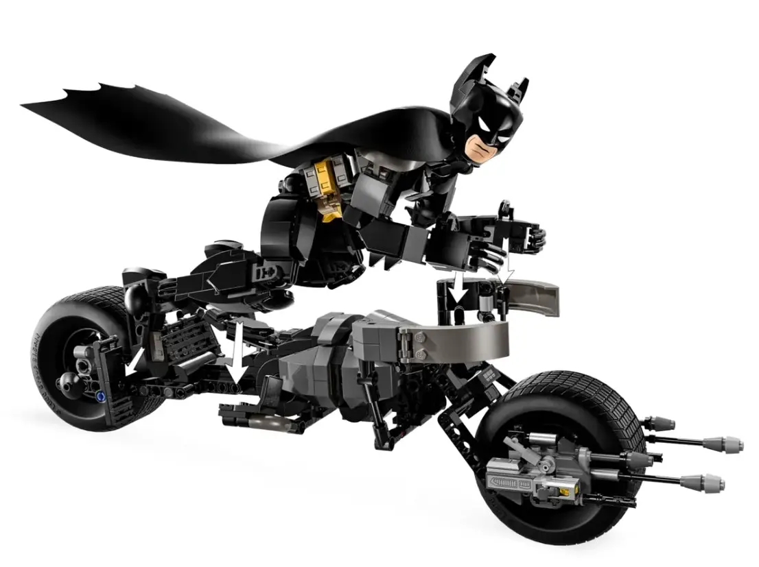 LEGO DC Batman Construction Figure and the Bat-Pod Bike 76273