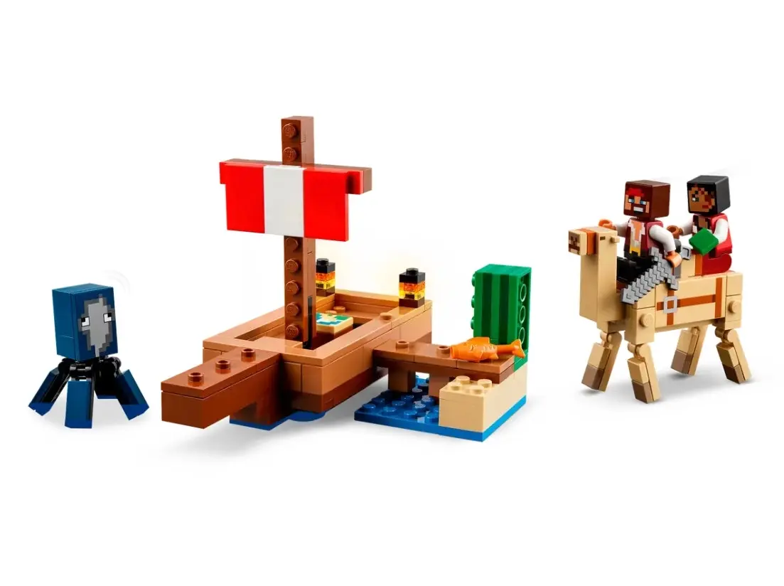 LEGO Minecraft The Pirate Ship Voyage 21259