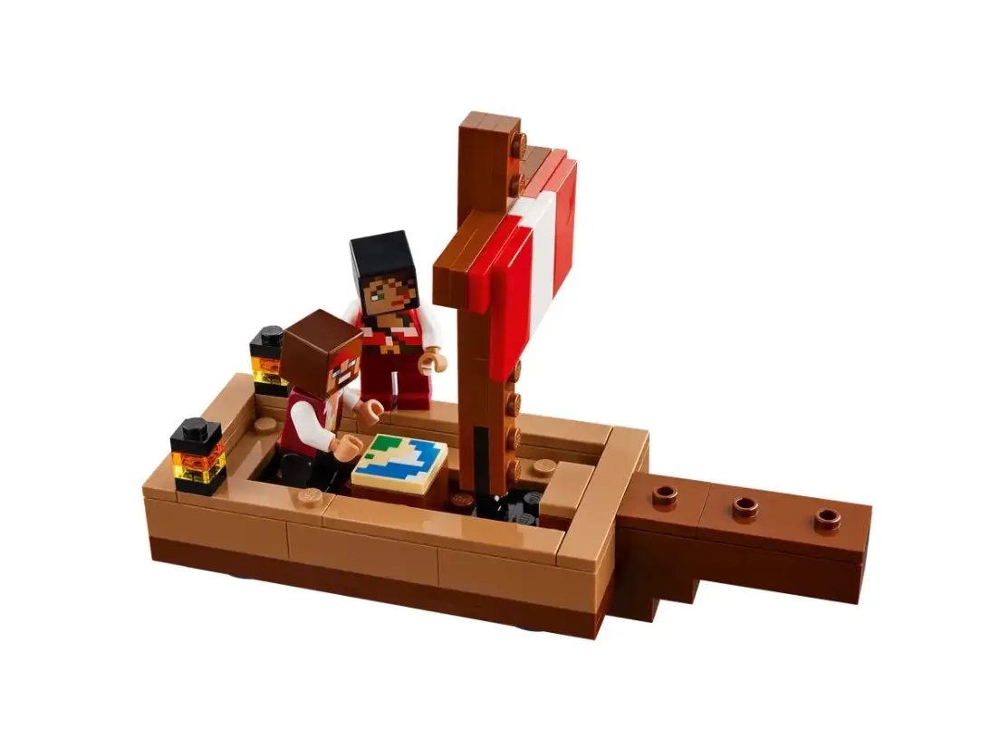 LEGO Minecraft The Pirate Ship Voyage 21259