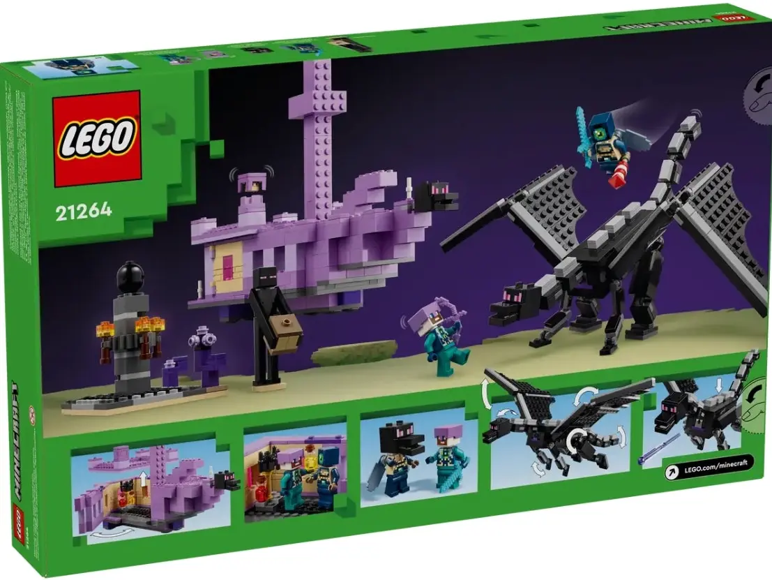 LEGO Minecraft The Ender Dragon and End Ship 21264