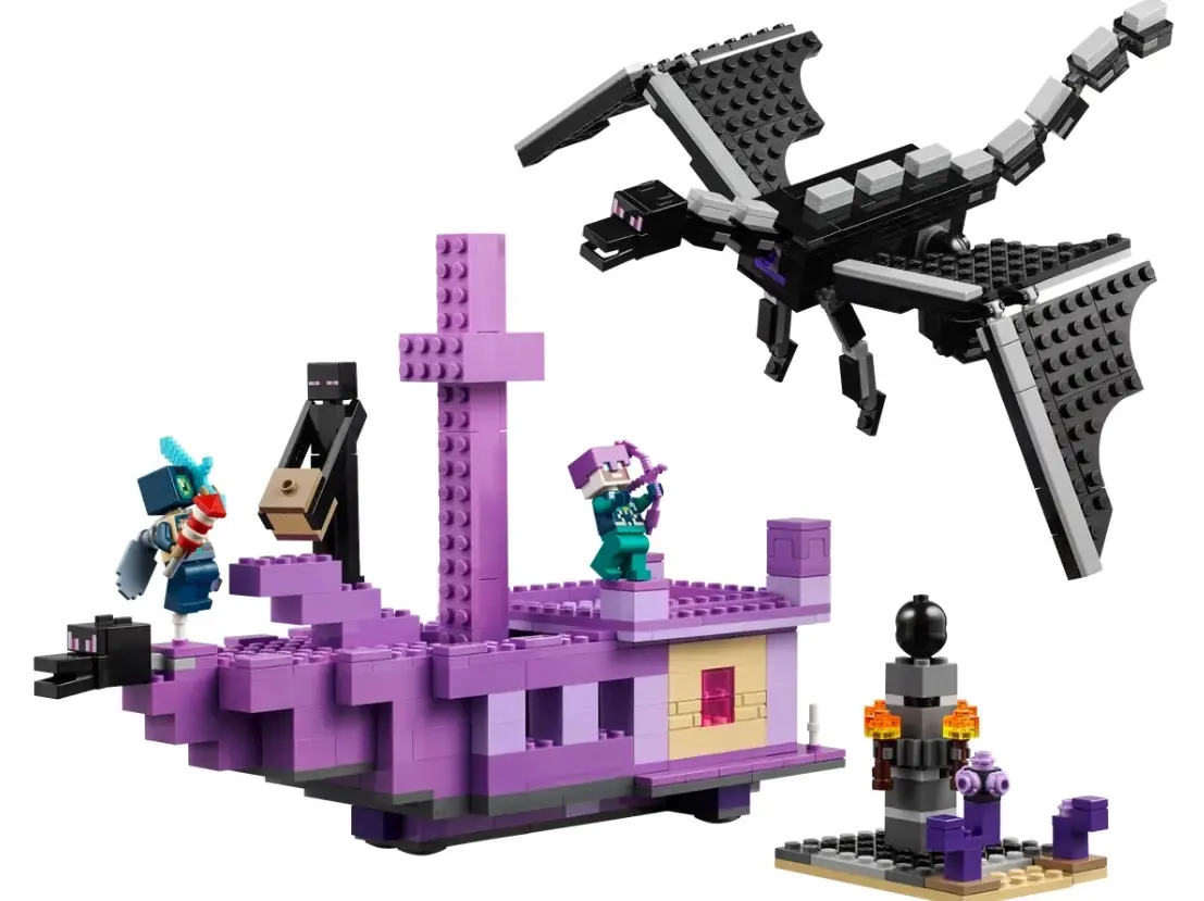 LEGO Minecraft The Ender Dragon and End Ship 21264