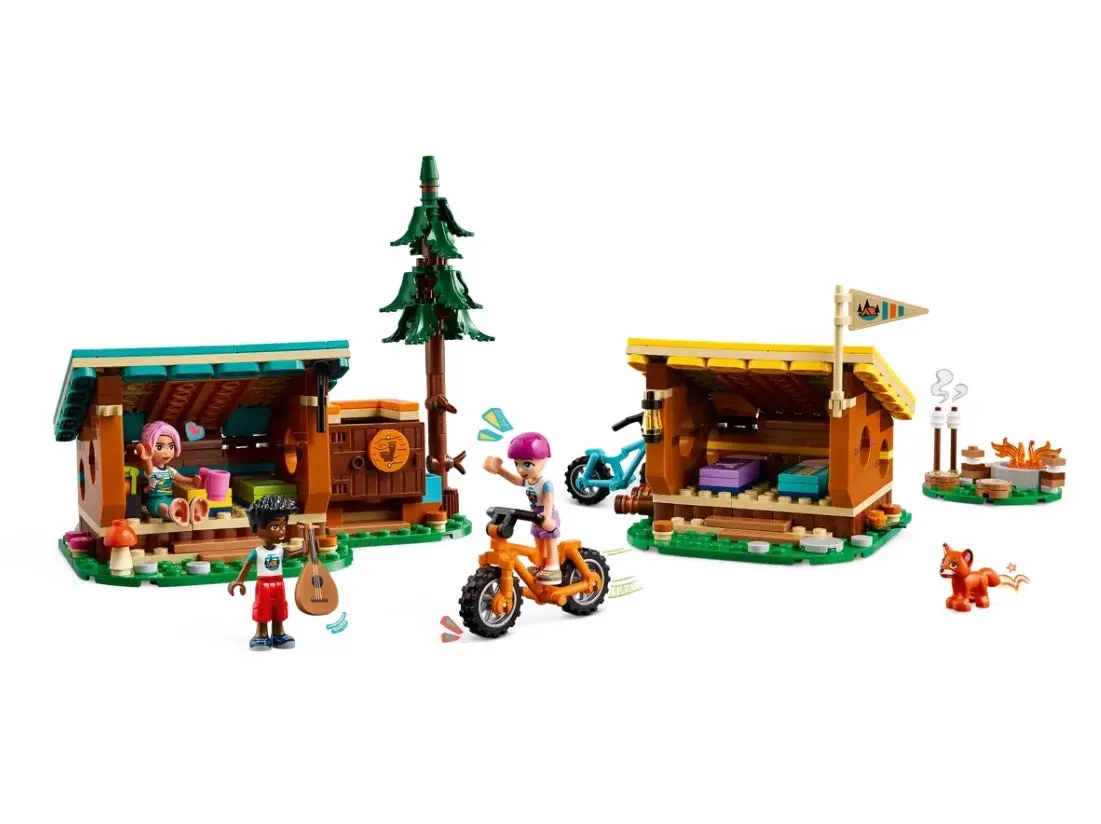 LEGO Friends Adventure Camp Cozy Cabins 42624