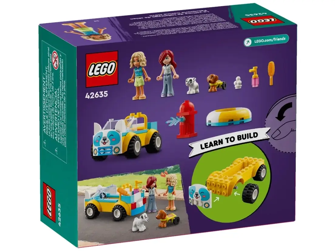 LEGO Friends Dog-Grooming Car 42635