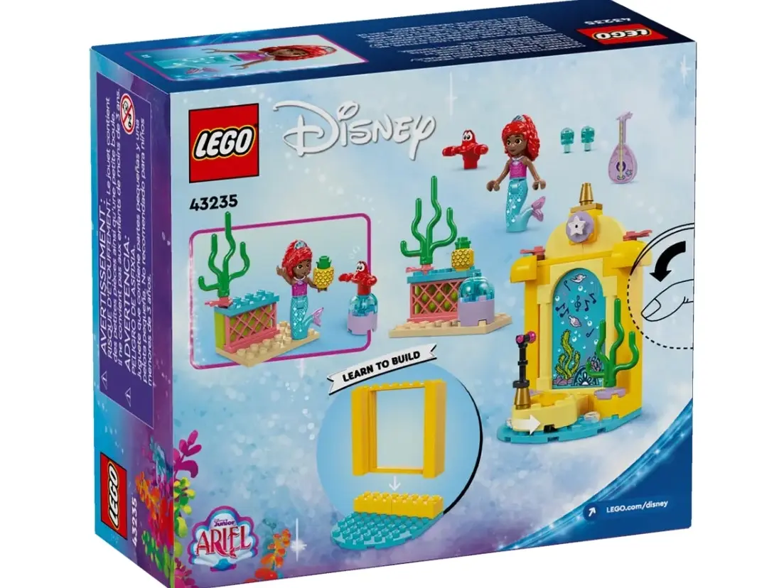 LEGO Disney Ariel's Music Stage 43235