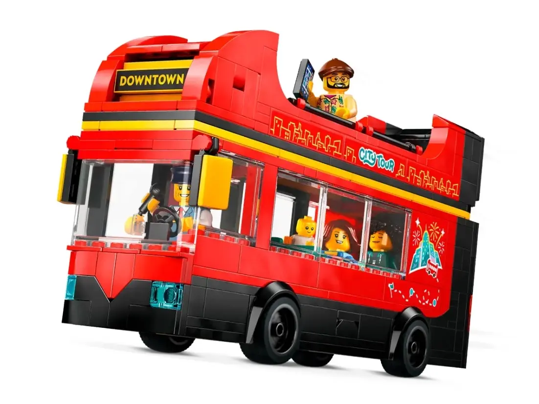 LEGO City Red Double-Decker Sightseeing Bus 60407