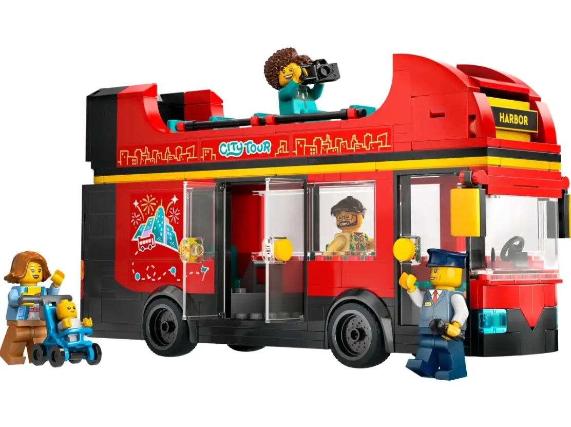 LEGO City Red Double-Decker Sightseeing Bus 60407