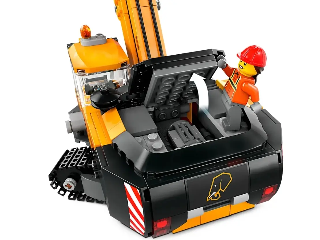 LEGO City Yellow Construction Excavator 60420