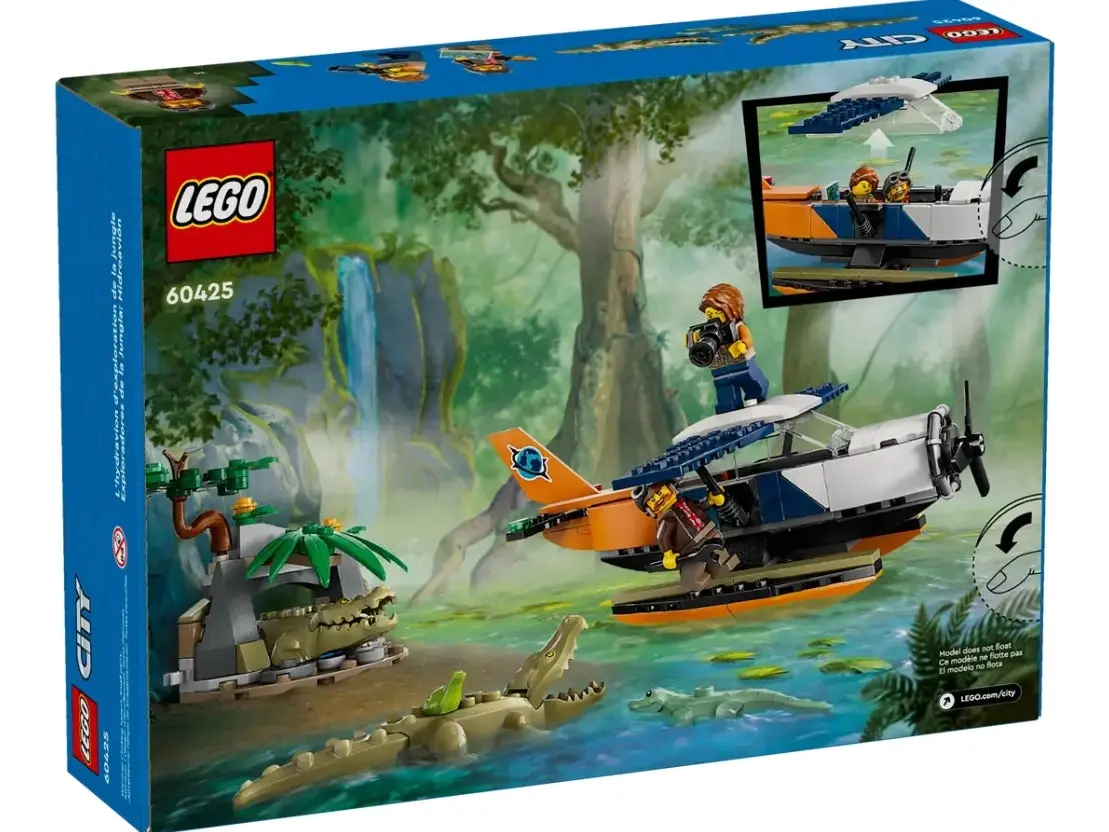 LEGO City Jungle Explorer Water Plane 60425