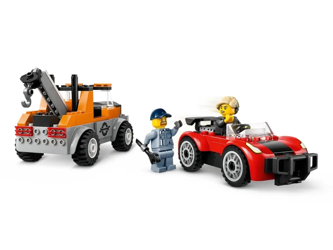 LEGO City Tow Truck and Sports Car Repair 60435