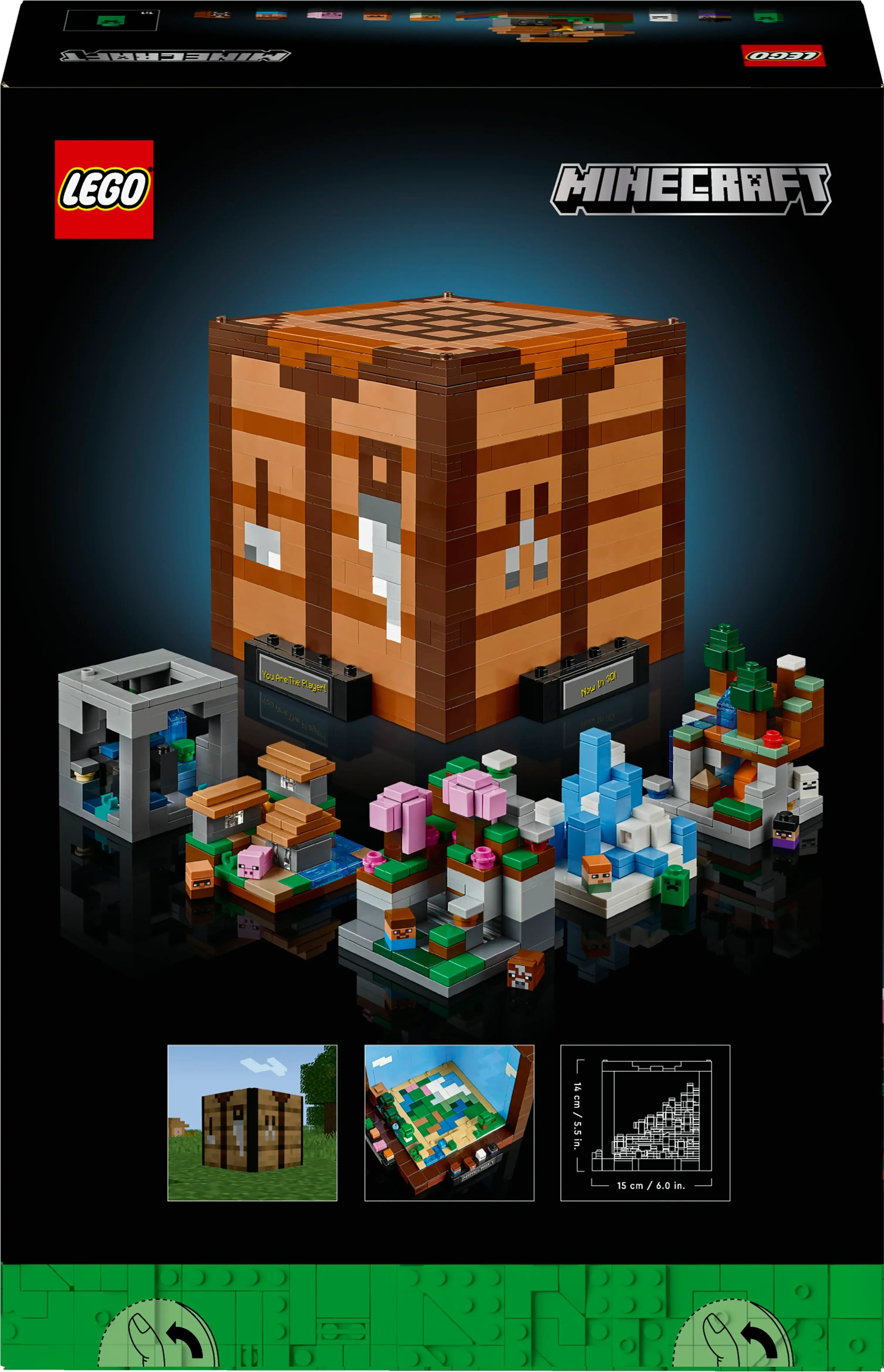 LEGO Minecraft The Crafting Table 21265