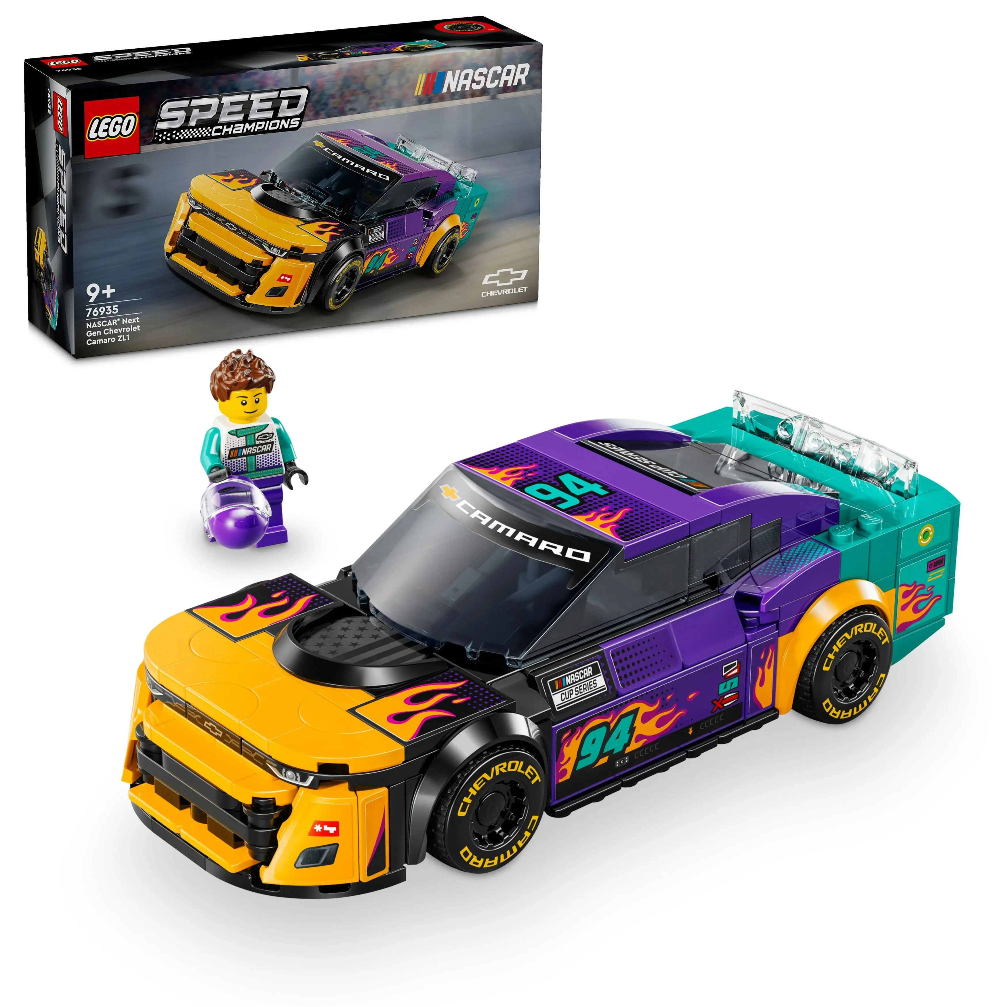 LEGO Speed Champions NASCAR® Next Gen Chevrolet Camaro ZL1 76935