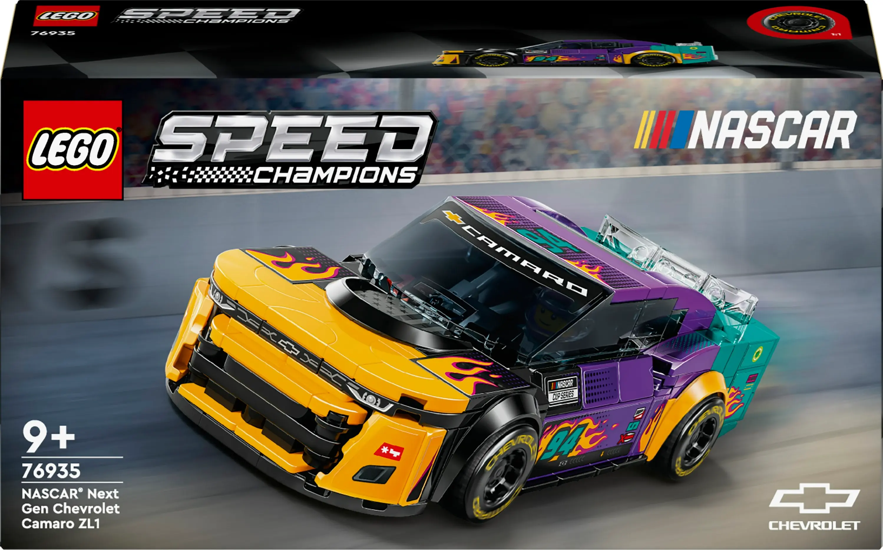 LEGO Speed Champions NASCAR® Next Gen Chevrolet Camaro ZL1 76935