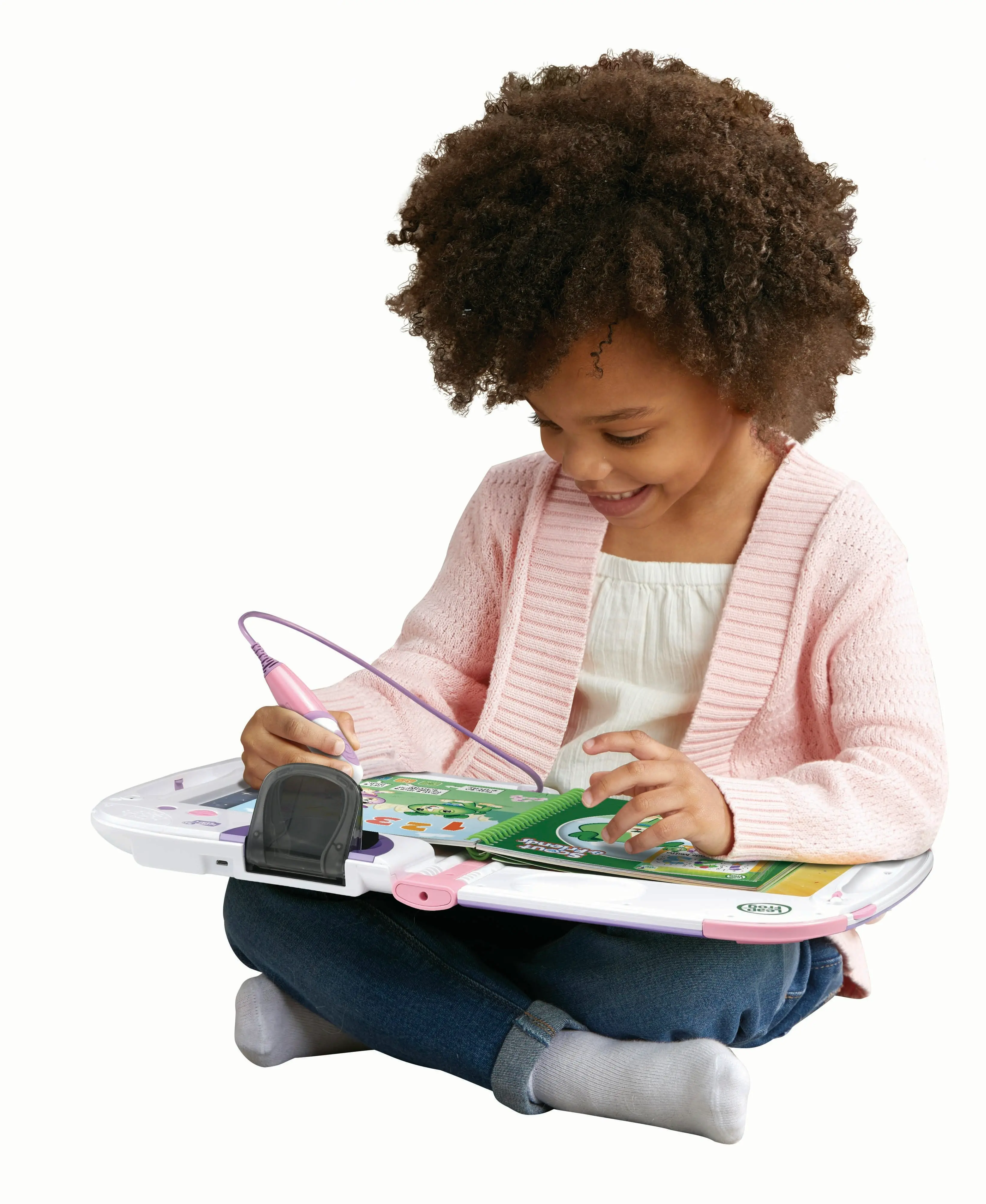 LeapFrog LeapStart 3D with 2 Bonus Books Bundle - Pink