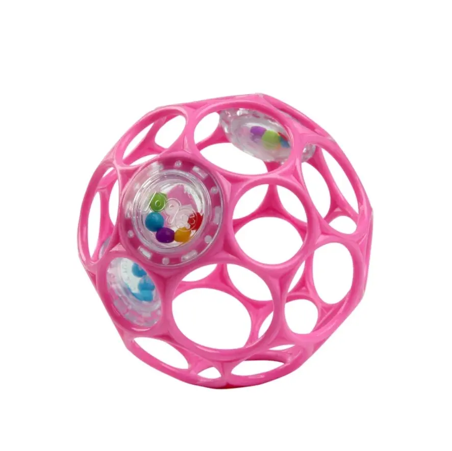 Oball Easy Grasp Rattle Toy - Pink