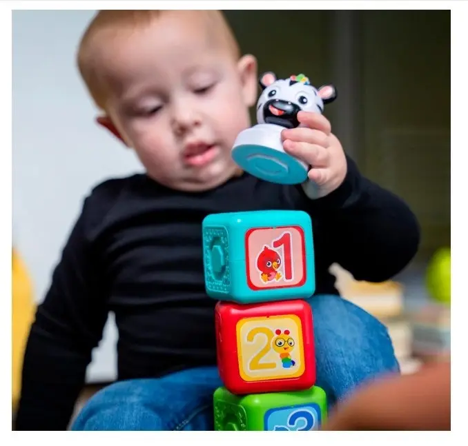 Baby Einstein Add & Stack Magnetic Blocks