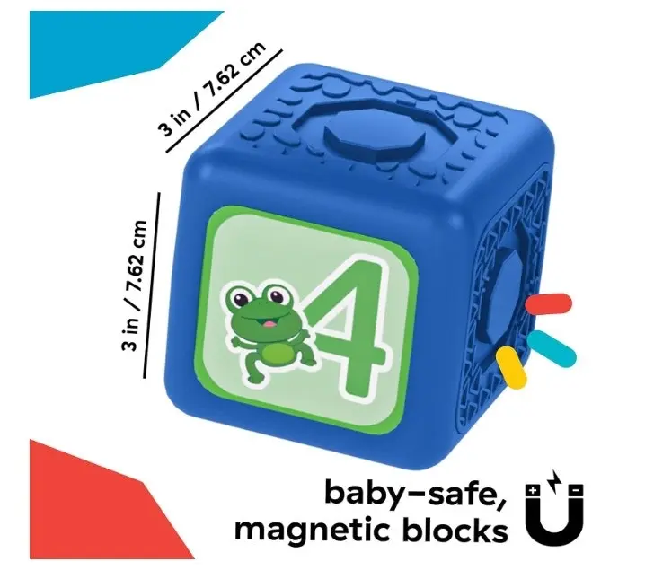 Baby Einstein Add & Stack Magnetic Blocks