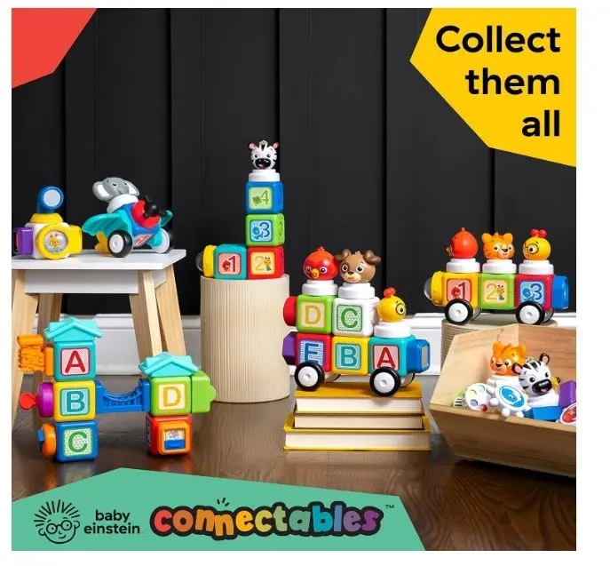 Baby Einstein Add & Stack Magnetic Blocks