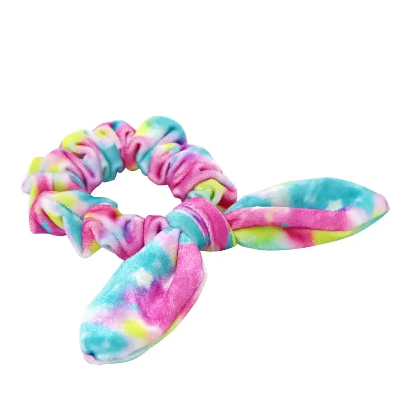 Unicorn Princess Velvet Hair Scrunchie