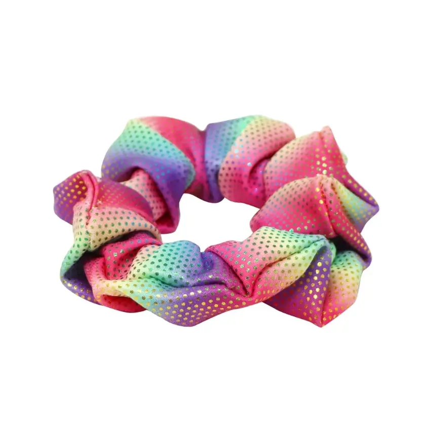 Rainbow Butterfly Hair Scrunchie