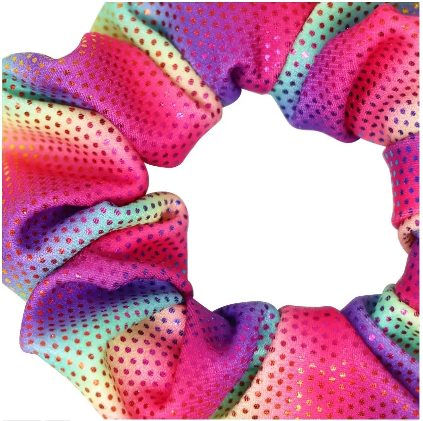 Rainbow Butterfly Hair Scrunchie