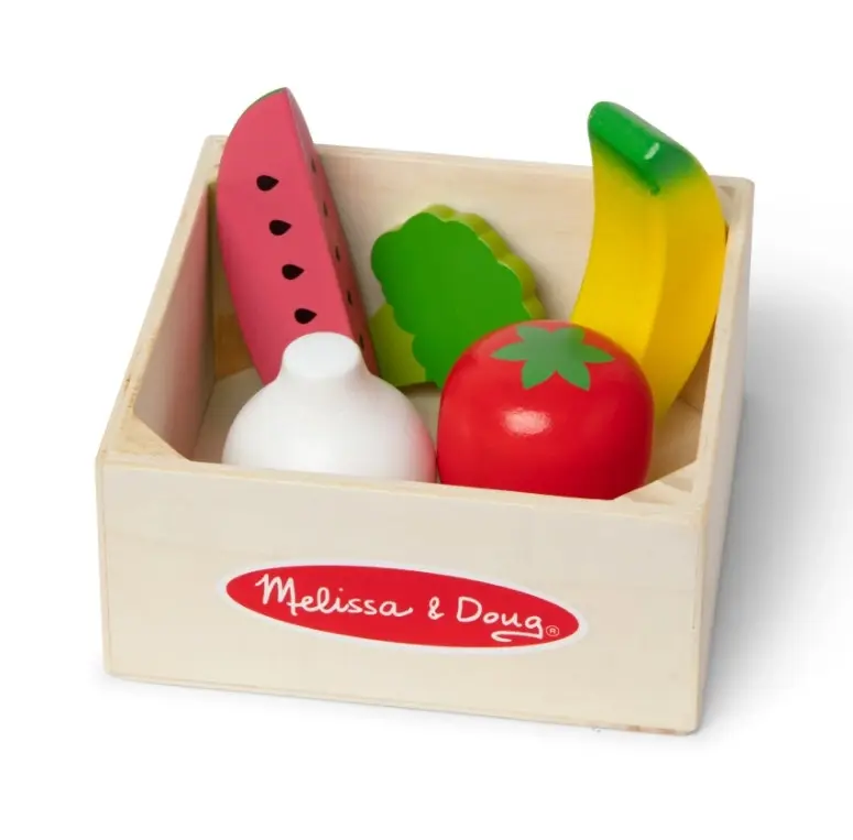 Melissa & Doug Wooden Food Groups Play Set - Produce