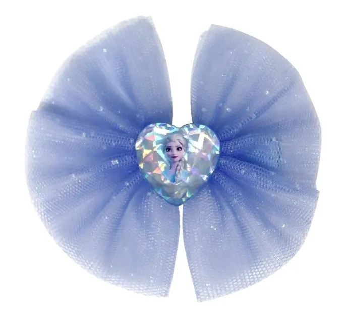 Disney Frozen Elsa Glitter Heart Hair Elastic