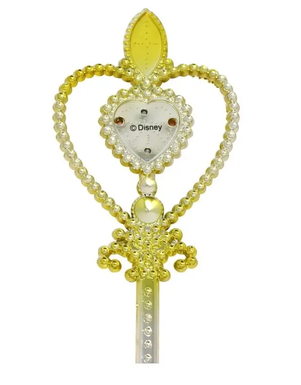 Disney Princess Belle Heart Gemstone & Glitter Wand