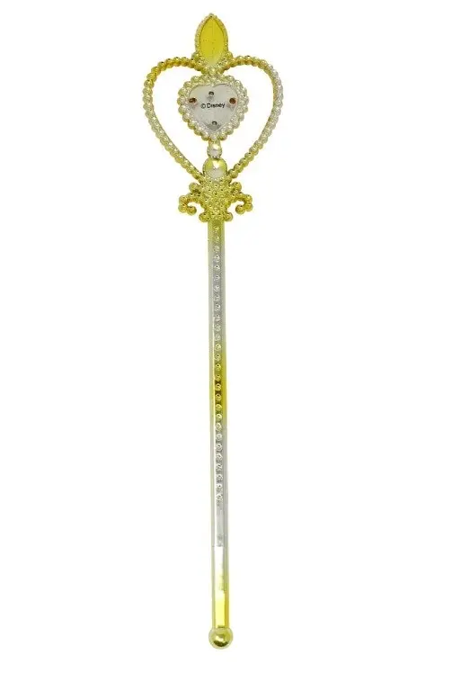 Disney Princess Belle Heart Gemstone & Glitter Wand